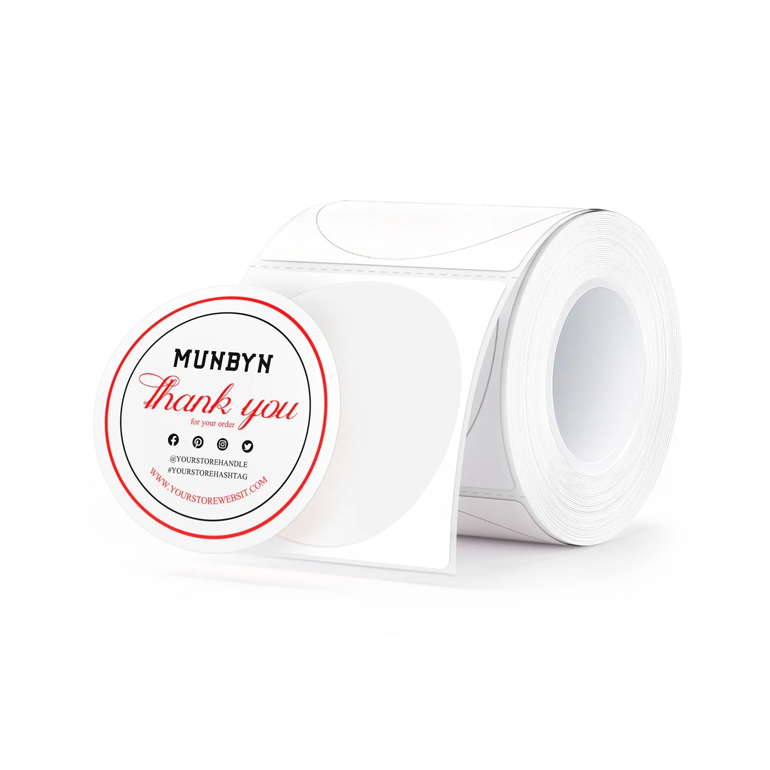 MUNBYN Candle Product Label Kit for Custom Packaging