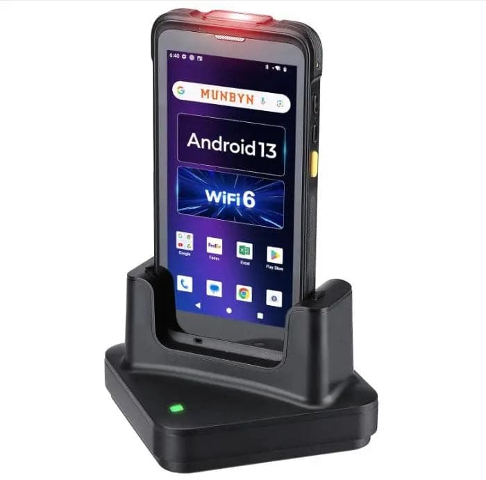 MUNBYN 2024 Android 13 Barcode Scanner with 5.5