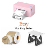 MUNBYN RealWriter 130B Printer & Circle Labels Etsy Product Labeling Classic Kit