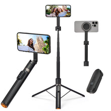 MUNBYN Portable Selfie Stick Phone Tripod with Remote