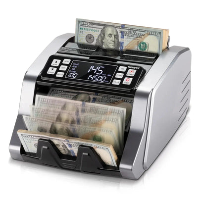 MUNBYN IMC20 currency counter machine with digital display 