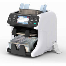 MUNBYN IMC40 Bank-Grade Money Counter & Auto-Sorter | Built-in Printer, Touch Screen w/ Multi-Currency