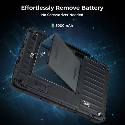 MUNBYN IRT08 Rugged Tablet for Field and Warehouse Work