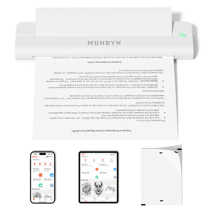 MUNBYN ITP02 Wireless Portable Printers