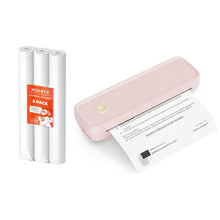 MUNBYN ITP04 A4 Paper Portable Thermal Printer With A4 Paper*2 Rolls