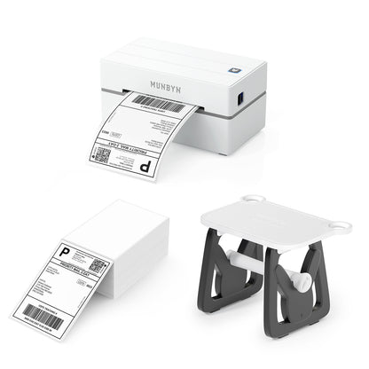 MUNBYN RealWriter 130B Bluetooth Thermal Label Printer Kit