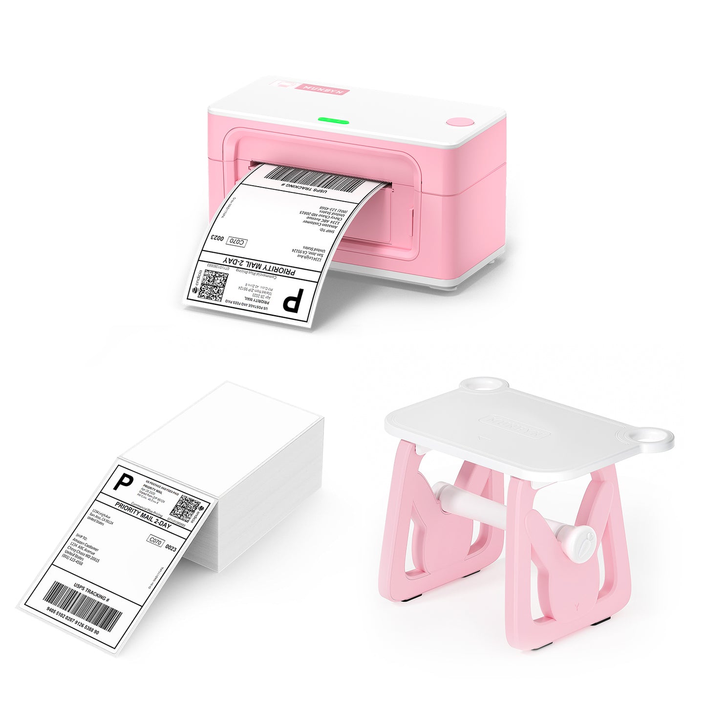 MUNBYN RealWriter 941B Bluetooth Thermal Label Printer Kit