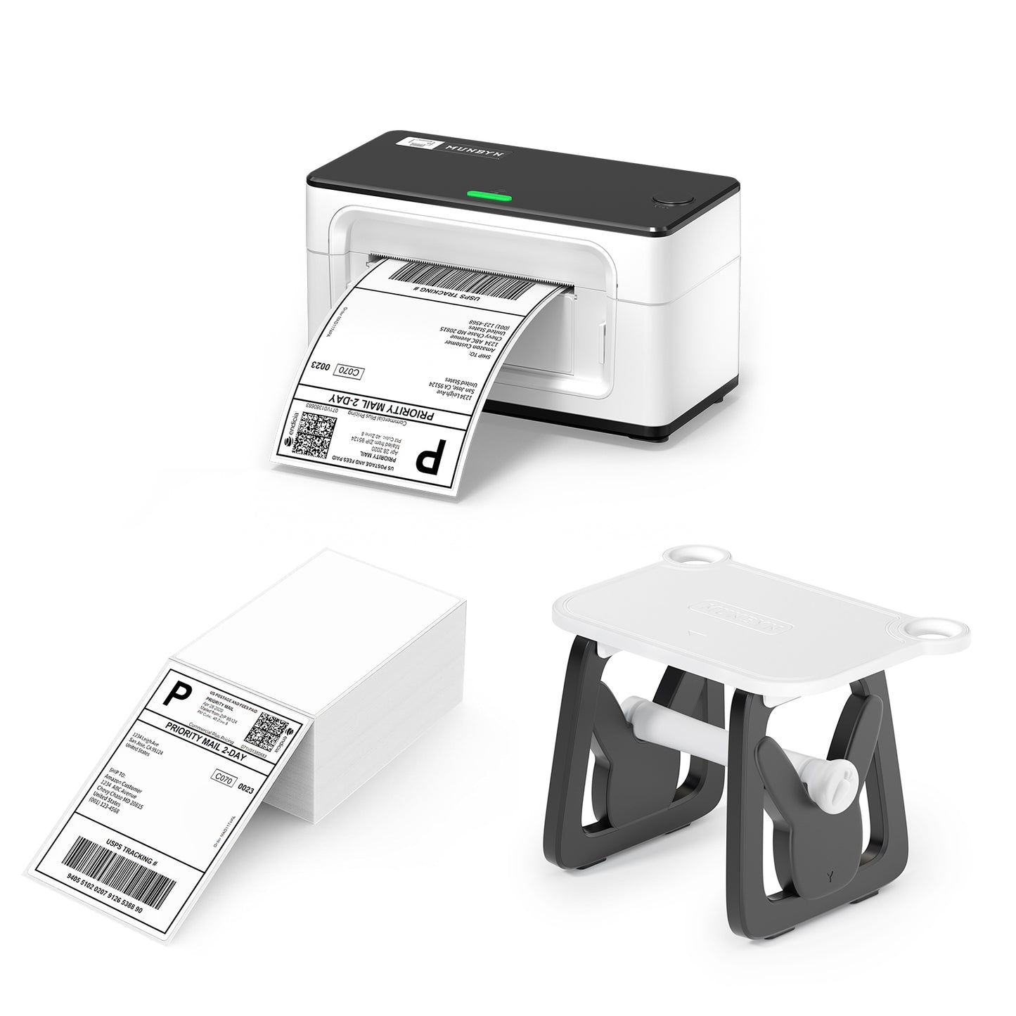 MUNBYN RealWriter 941B Bluetooth Thermal Label Printer Kit
