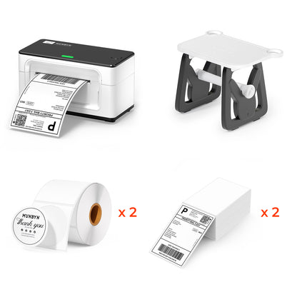 MUNBYN RealWriter 941B Bluetooth Thermal Label Printer Kit
