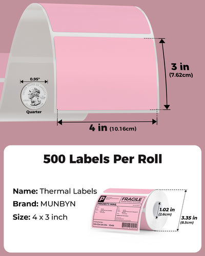 4" x 3" Rectangle Labels
