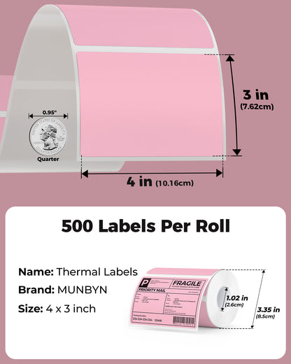 4" x 3" Rectangle Labels