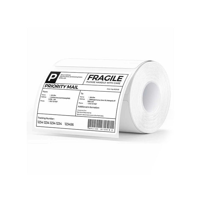 MUNBYN 4" x 3" Rectangle Thermal Labels for Mailing and Barcode Labels