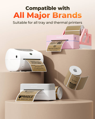 4" x 2"  Rectangle Labels