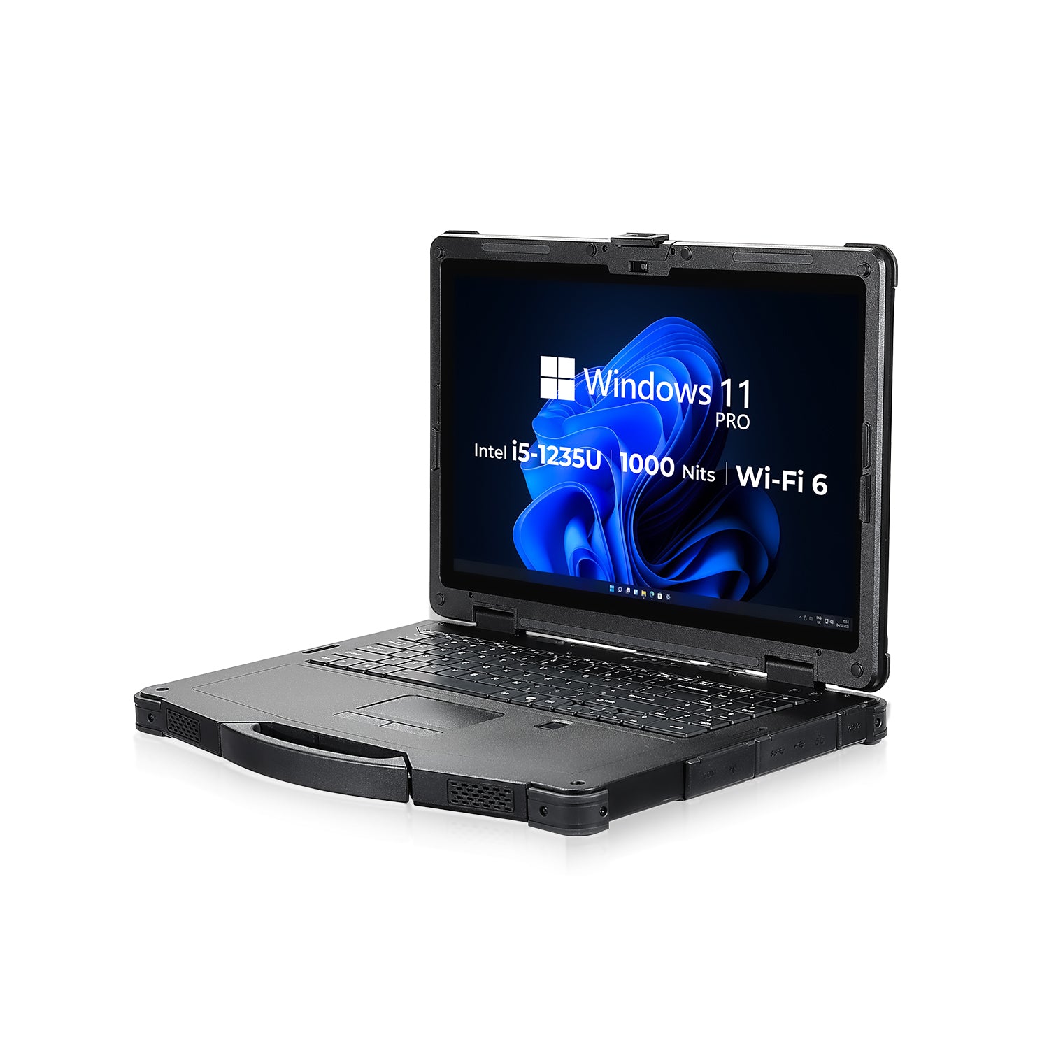 MUNBYN IRX16 Windows 11 Pro 15.6" Wi-Fi 6 1000nit Rugged Windows Tablet