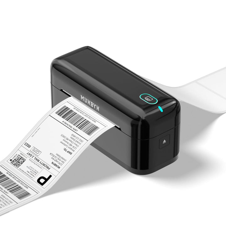 MUNBYN RealWriter 402B thermal label printer black