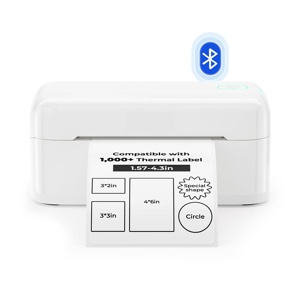 MUNBYN RealWriter 402B Bluetooth Thermal Label Printer
