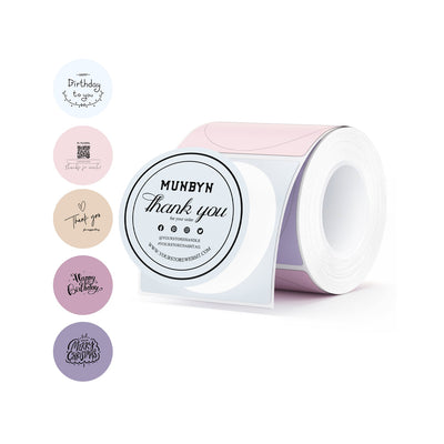 MUNBYN Bakery Product Label Kit for Custom Packaging
