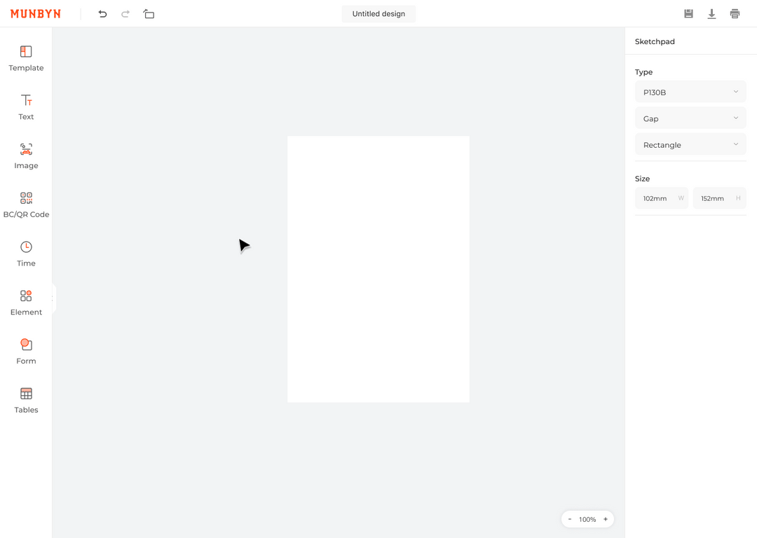 Create attractive labels online free at Munbyn