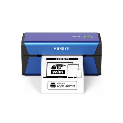 MUNBYN RealWriter 401AP AirPrint Printer & Morandi Labels Etsy Packaging & Branding Elite Kit