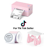 MUNBYN RealWriter 130B Bluetooth Printer & Morandi Labels TikTok Packaging & Branding Classic Kit