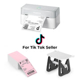 MUNBYN RealWriter 403B Wireless Printer & 4x6 Labels TikTok Shipping Modern Kit