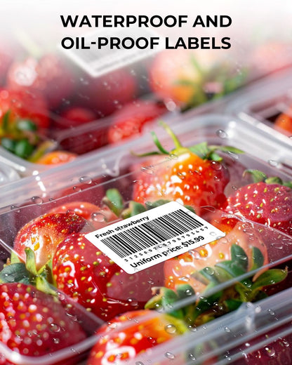 MUNBYN 3"x2" Generic Rectangle Series Thermal Labels (500/Roll)