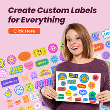 MUNBYN Flexible Customized Labels of Your Own