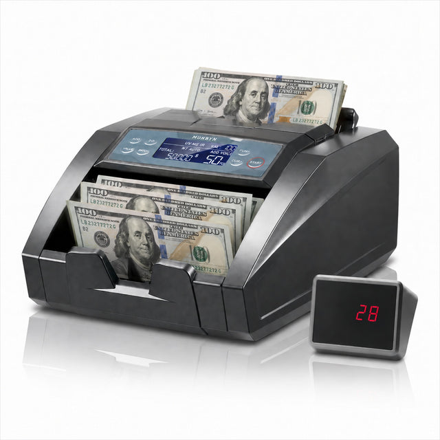 MUNBYN IMC27 Bill Counter with Value Calculation
