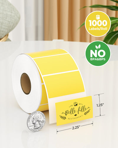 2.25" x 1.25" Rectangle Labels