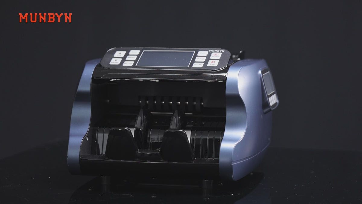 MUNBYN IMC22 Mixed Denomination Money Counter (Upgraded Version of IMC09)